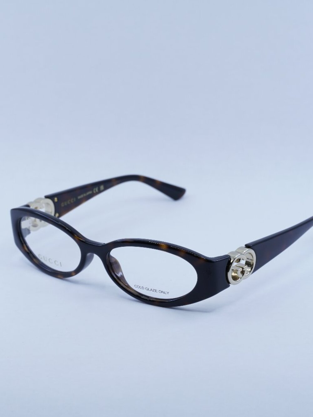 Gucci GG1693O 002 Eyeglasses Havana 52mm Oval Frame